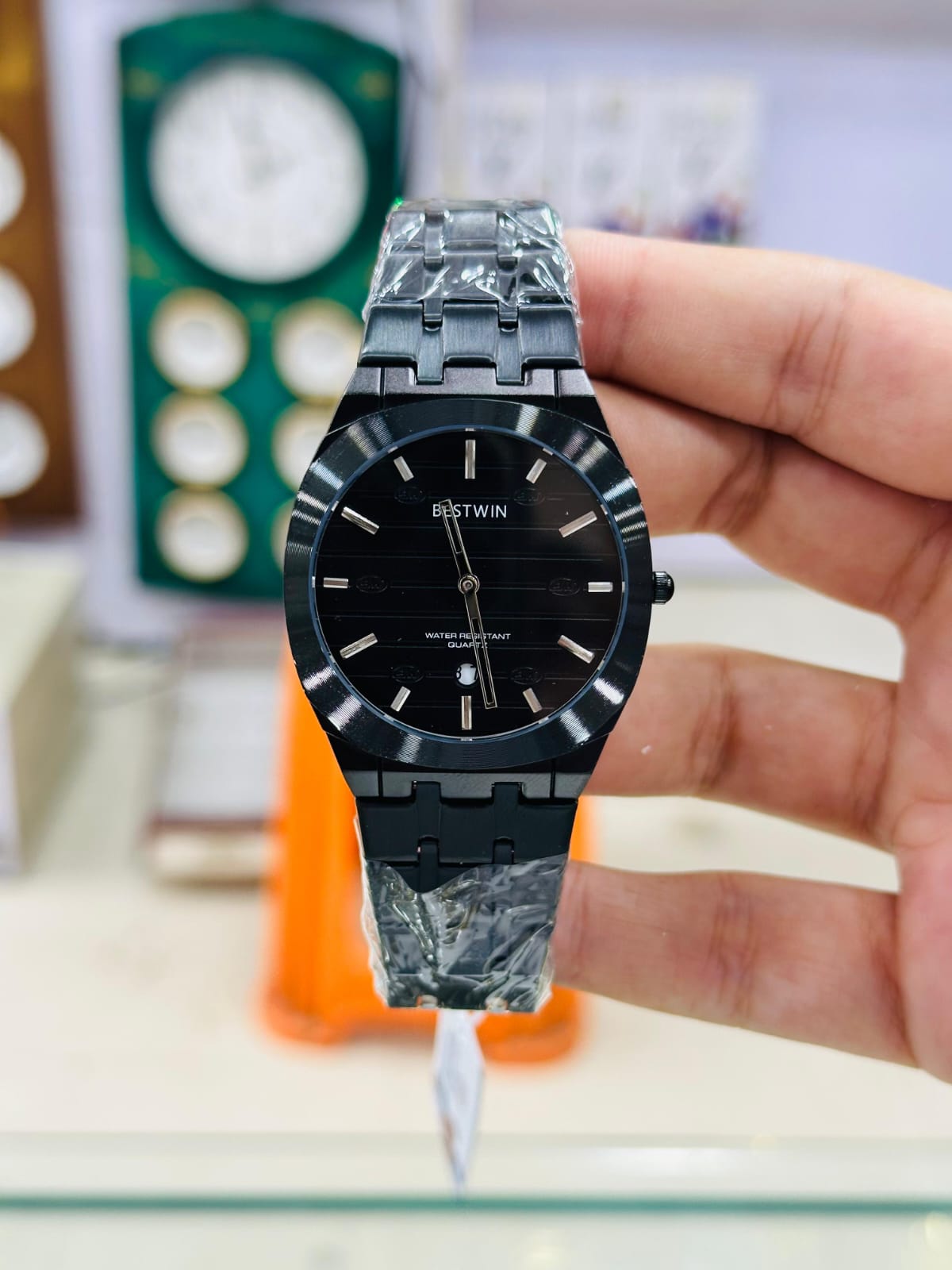 BESTWIN Datejust Black Stainless Steel - Black Dial