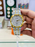 BESTWIN Datejust Gold and Silver Stainless Steel - White Dial